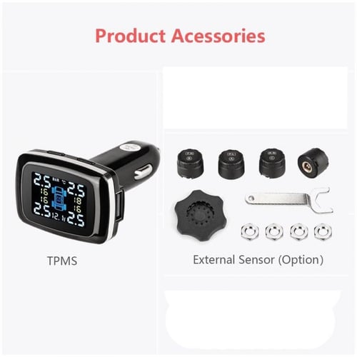 جهاز مراقبة ضغط الكفرات من مدخل ولاعة السيارة