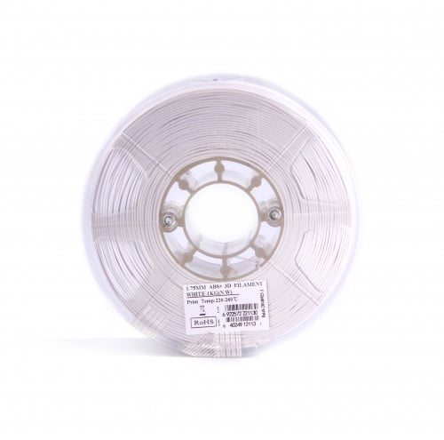 eSUN ABS+ (Cold White) 3D Filament 1.75Ø, 1kg