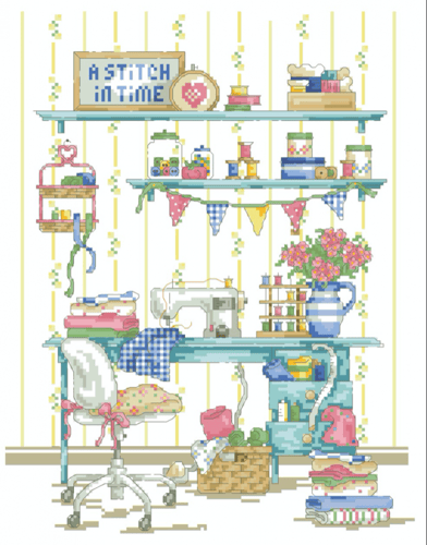 اصنعها بنفسك - لوحة ايتامين (كنفا) غير مطبوعة شامل...