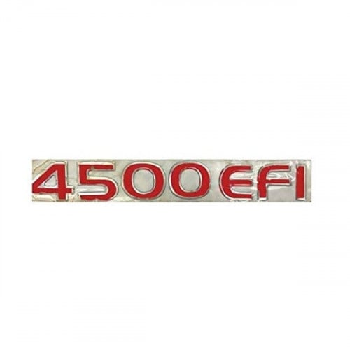 ملصق كتابة تويوتا لاندكروزر 4500EFI أحمر
