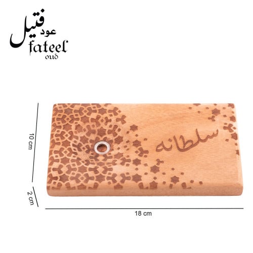 قاعدة فتيل عود حفر الاسم بالليزر