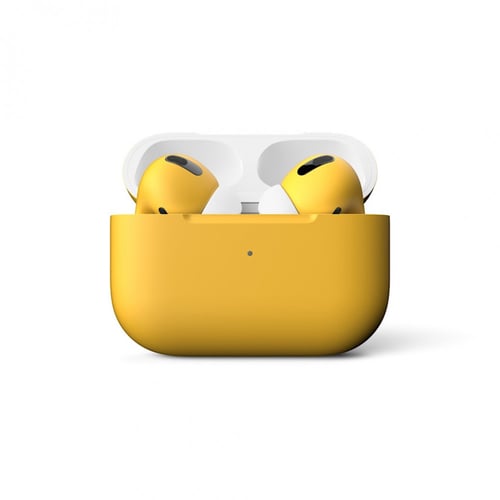 APPLE - ابل ايربودز برو - اصفر لمبرجيني مطفي