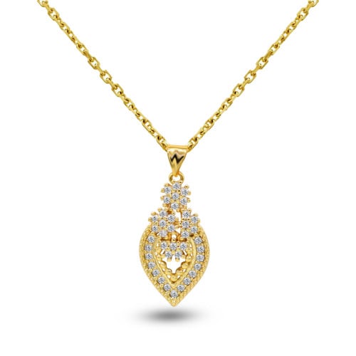 سلاسل زركون مطلية منوع A142