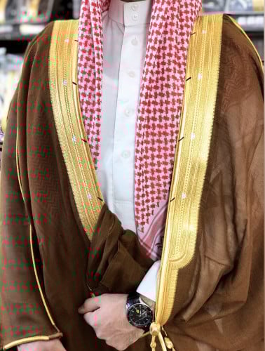 بشت رجالي ملكي رسمي لون أشقر دقة ملكيه قماش صوف 80...