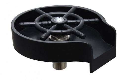 رينزر دائري فضي / اسود