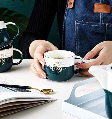 كوب سيراميك مع الصحن 180 مل