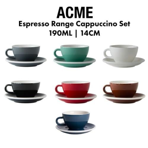 اكمي - كوب كبتشينو 190 مل مع الصحن