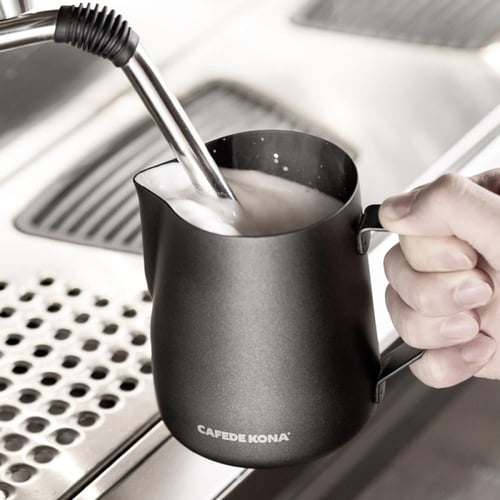 كافيد كونا - بيتشر تبخير حليب ستانلس ستيل 300 مل ا...