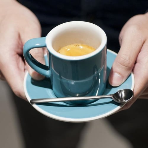 لوفرامكس - ملعقة إسبريسو "شاتو" سوداء - 10 سم