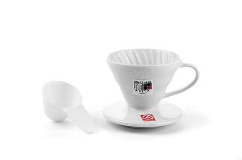 قمع هاريو V60 سيراميك أبيض - مقاس 01