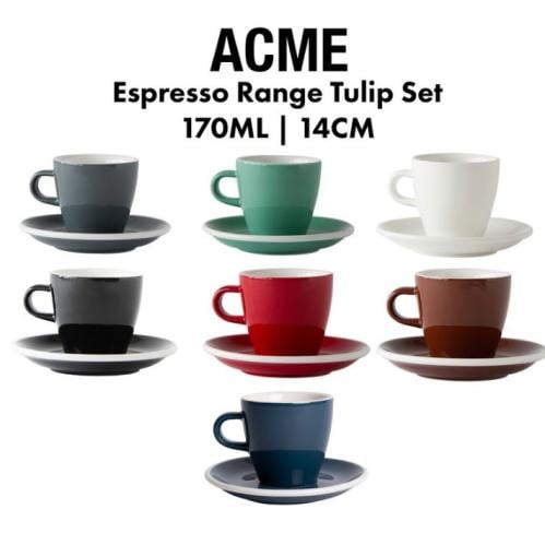 اكمي - كوب التوليب مع الصحن 170 مل