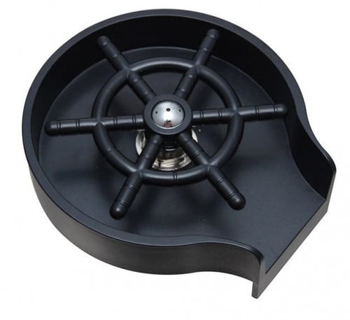 رينزر دائري فضي / اسود