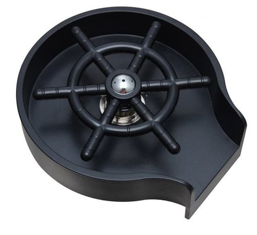 رينزر دائري فضي / اسود