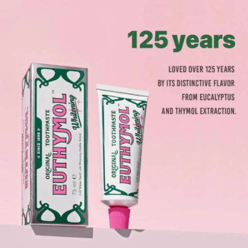 معجون إيثيمول الوردي لتبييض الأسنان - 75 مل