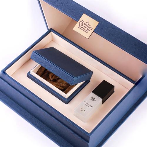 صندوق هدايا عود مروكي ومسك مادلين30مل