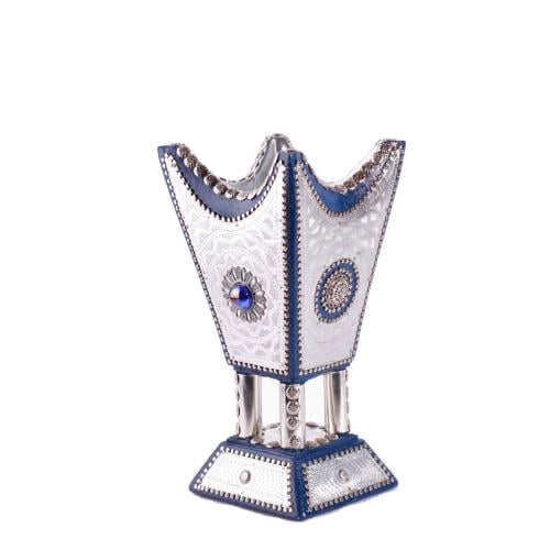 مدخن اليمامة ازرق مقاس ٢٤ سم