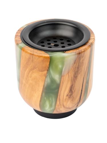 مبخرة رزين دائرية زيتي