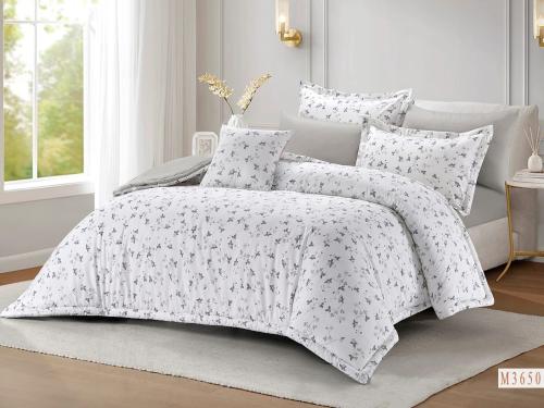 مفرش جمانة مشجر قطن 100% صيفي مفرد ونصف