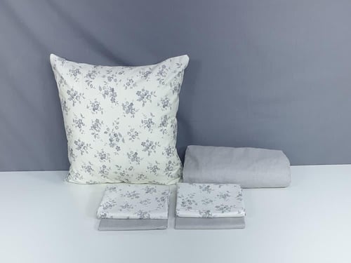 مفرش جودي مشجر 8 قطع قطن 100% صيفي مزدوج