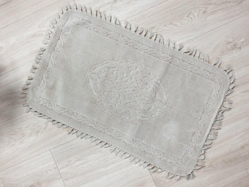 سجادة أرضية تركي بيج قطن 100% 50*80 CM