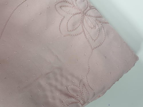 شرشف صلاة روز مطرز لون خربزي