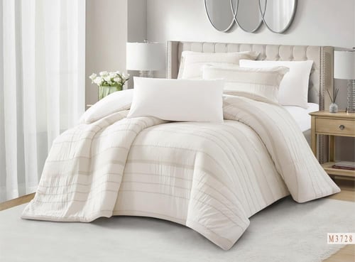 مفرش هلا كتان قطن فاخر صيفي مزدوج