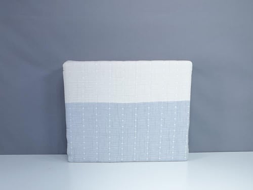 مفرش مضغوط هلا قطن كتان صيفي مزدوج