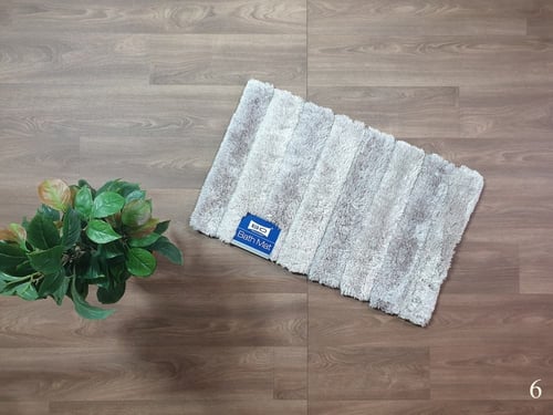 سجادة أرضية فرو ومايكروفايبر 100% مقاس 50*80 cm