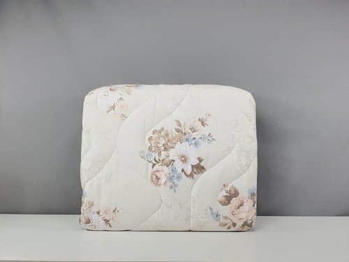 مفرش زينة مشجر قطن 100% صيفي مفرد ونصف