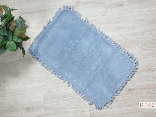 سجادة أرضية تركي رصاصي فاتح قطن 100% 50*80 CM