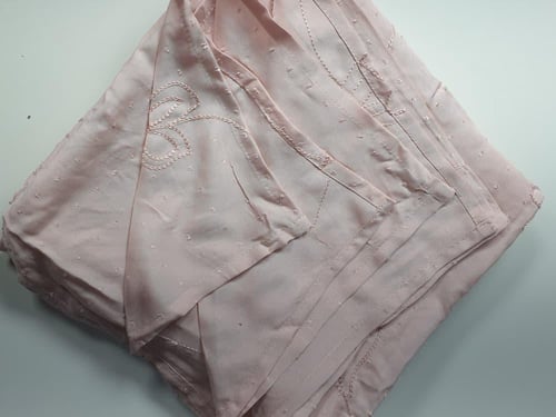 شرشف صلاة روز مطرز لون خربزي