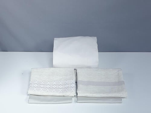 مفرش هلا كتان قطن فاخر صيفي مزدوج