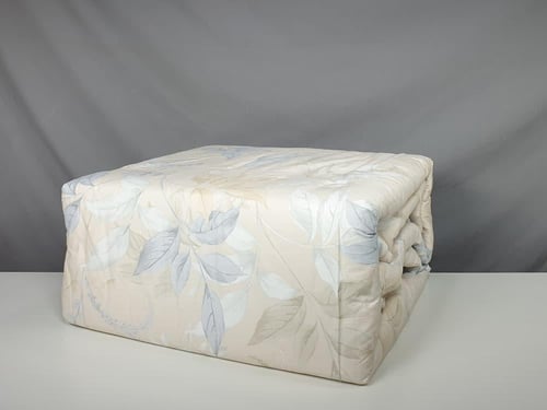 مفرش سديم مشجر قطن 100% صيفي مزدوج