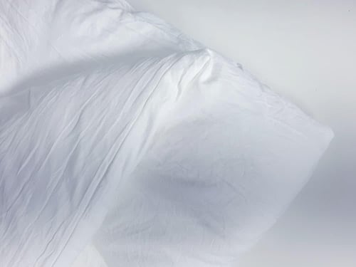 مفرش ميان لون أبيض 6 قطع صيفي مفرد ونصف