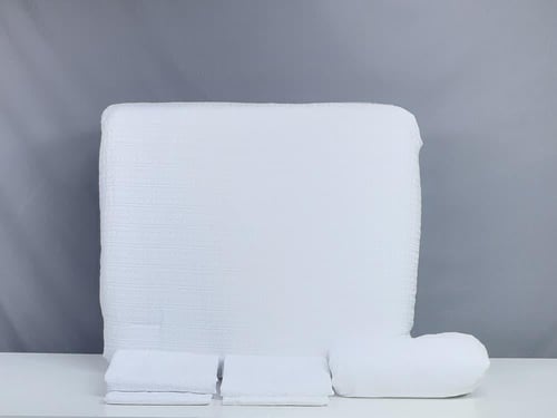 مفرش جولي لون أبيض صيفي مزدوج