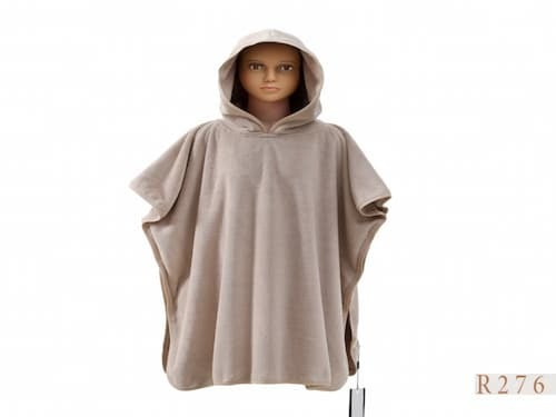 روب حمام أطفال مقاس 6/8 سنوات لون بيج