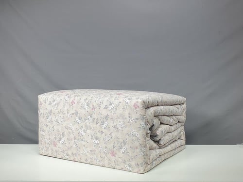 مفرش تالين مشجر قطن 100% صيفي مزدوج