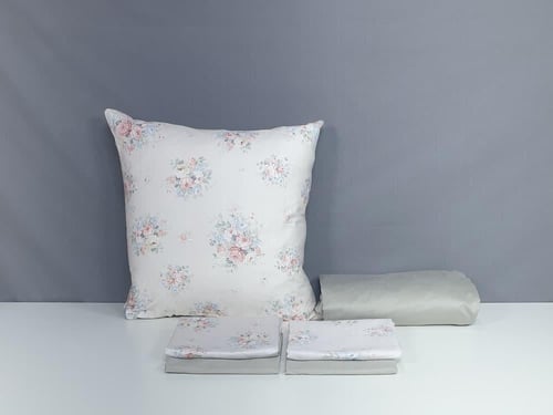 مفرش جودي مشجر 8 قطع قطن 100% صيفي مزدوج