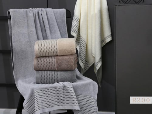 منشفة بوما قطن بامبو مقاس 140*70 cm ألوان متعددة