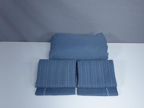 مفرش جولي لون رصاصي غامق صيفي مزدوج