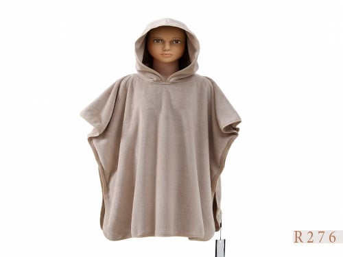 روب حمام أطفال مقاس 6/8 سنوات لون بيج