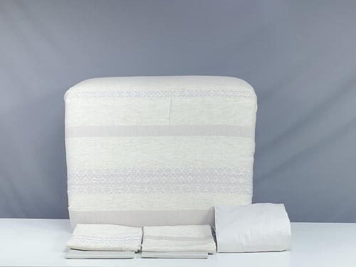 مفرش هلا كتان قطن فاخر صيفي مزدوج