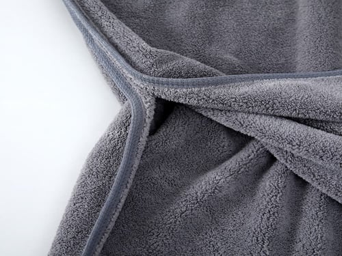 روب حمام أطفال مقاس 6/8 سنوات لون رمادي