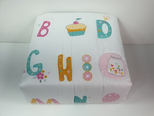 مفرش مواليد بحواجز قطن100%