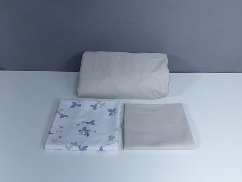 مفرش جمانة مشجر قطن 100% صيفي مفرد ونصف