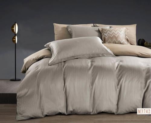 مفرش تينسل سايكورا قطن 100% لون بيج صيفي مفرد ونصف