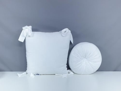 مفرش ميان لون أبيض 8 قطع صيفي مزدوج