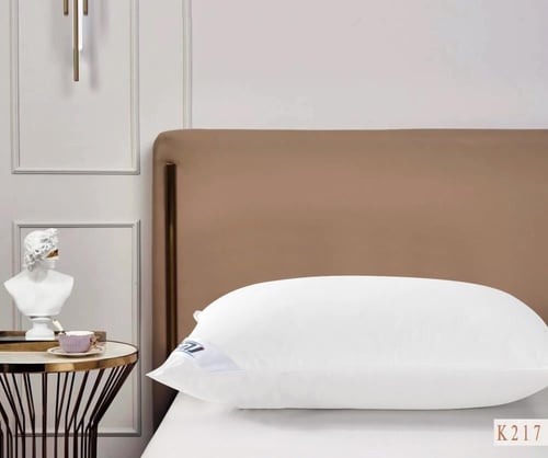 مخدة فندقية ريش فاخرة قطن 100% 75*50 cm