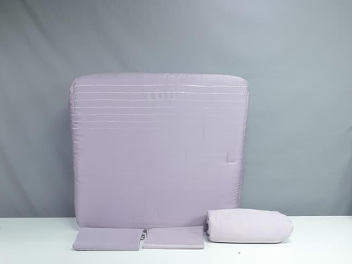 مفرش تينسل سايكورا قطن 100% لون موف صيفي مفرد ونصف