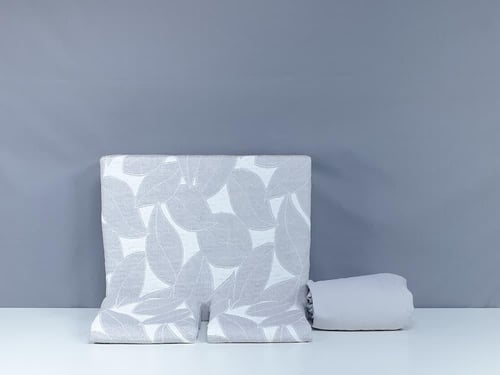 مفرش مضغوط هلا قطن كتان صيفي مزدوج